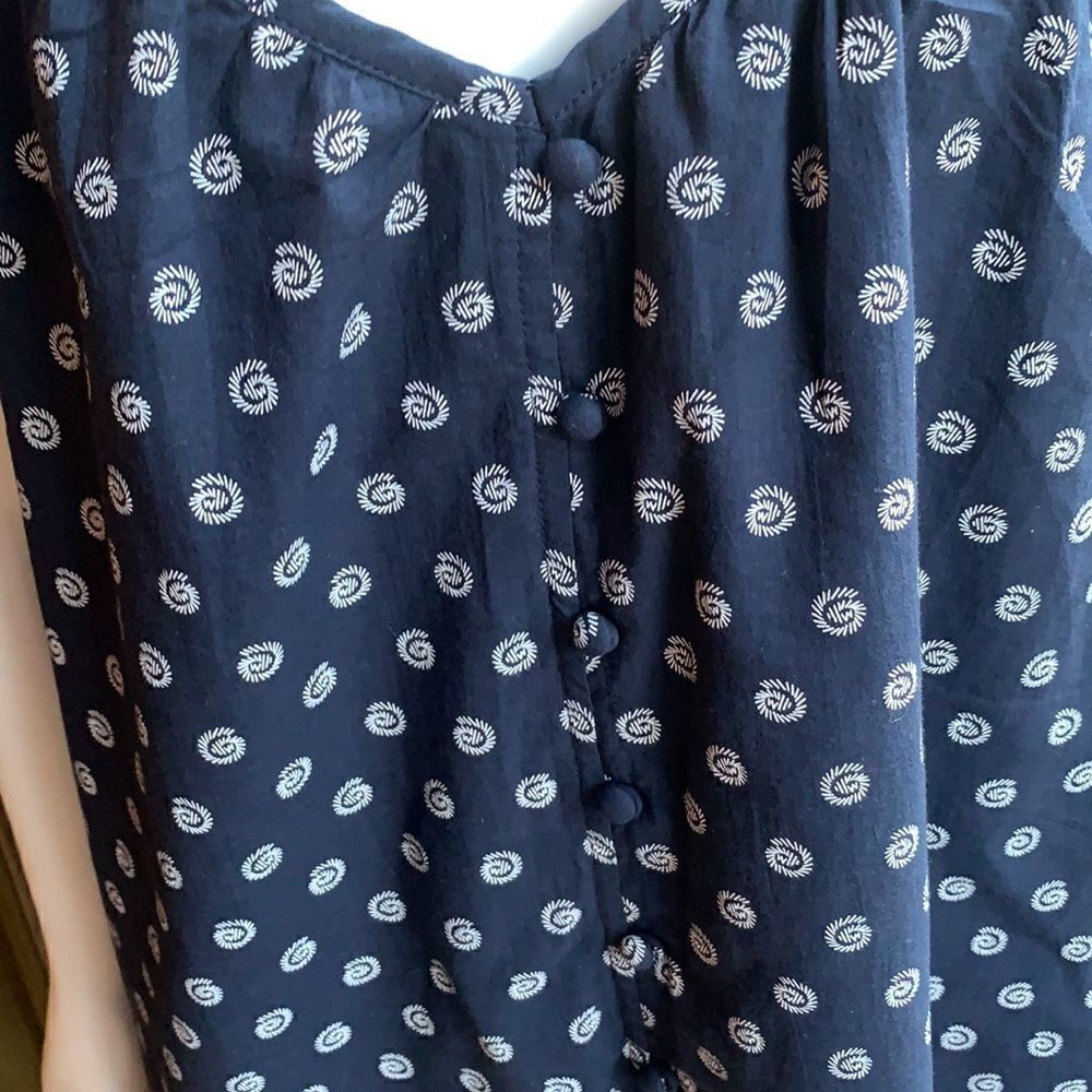 Loft Shell Button Swing Cami - Picture 4 of 7